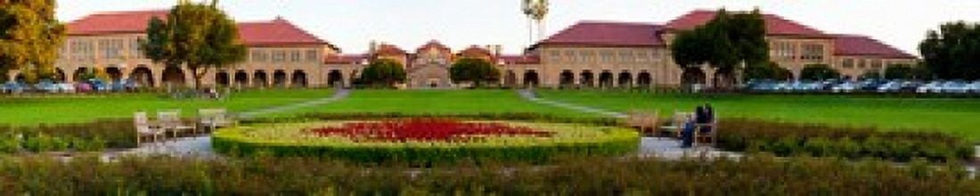 Stanford University Campus Palo Alto California USA Canvas Art - Panoramic Images (24 x 5)