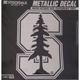 thumbnail image 1 of Stanford University Cardinal 12 Inch Decal Sticker, Metallic Chrome Shimmer Design, 1 of 1