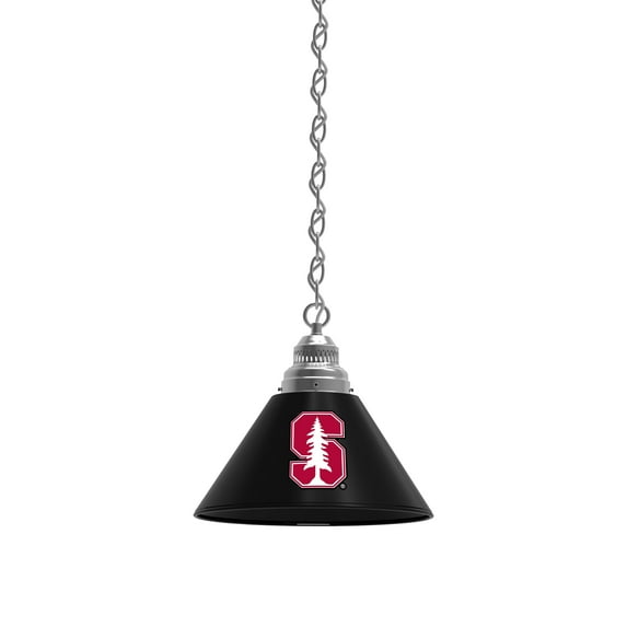 Stanford University Pendant Light with Chrome FIxture