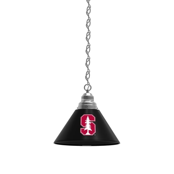 Stanford University Pendant Light with Chrome FIxture