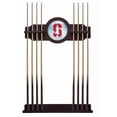 thumbnail image 1 of Stanford University Solid Wood Cue Rack with a Chardonnay Finish, 1 of 4