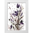 thumbnail image 1 of Stanion, Kathy Morton 13x18 White Modern Wood Framed Museum Art Print Titled - Floral Music I, 1 of 4