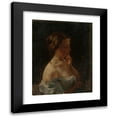 thumbnail image 1 of Stanisław Chlebowski 15x18 Black Modern Framed Museum Art Print Titled - Study of a Young Woman, 1 of 5
