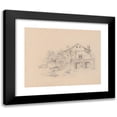 thumbnail image 1 of Stanisław Wyspiański 14x12 Black Modern Framed Museum Art Print Titled - House in the Garden (1880-1881), 1 of 5