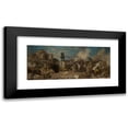 thumbnail image 1 of Stanisław von Chlebowski 24x12 Black Modern Framed Museum Art Print Titled - Entry of Sultan Mehmed II in Constantinople (1874-1884), 1 of 1