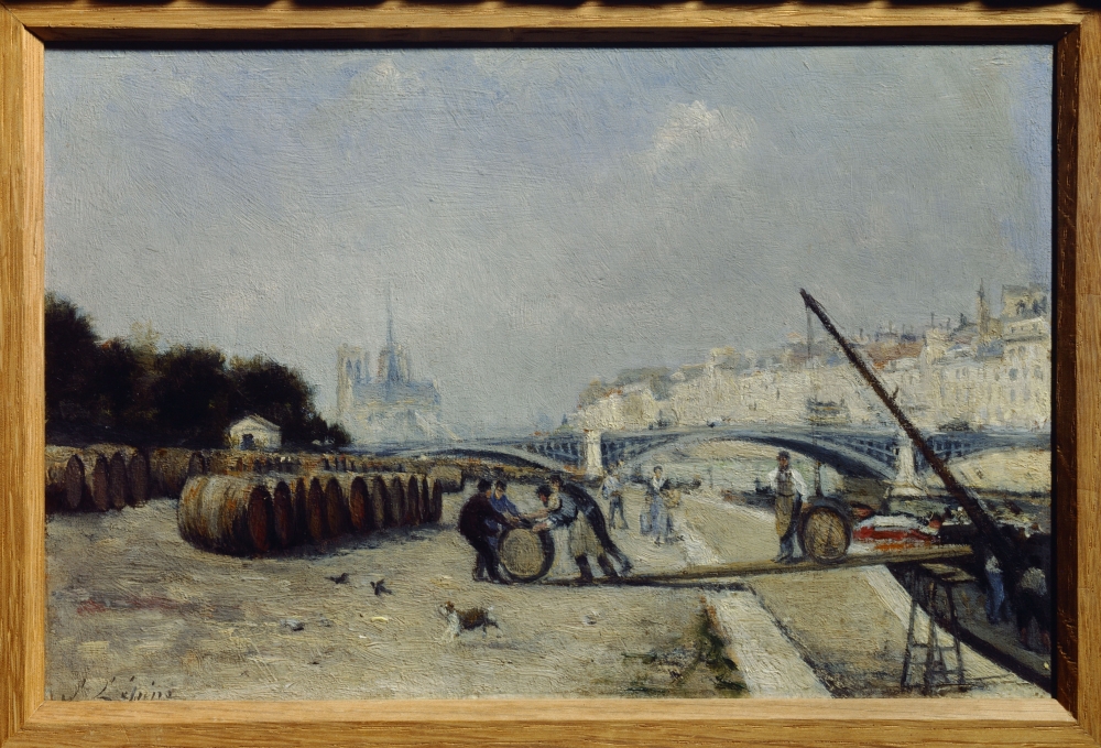 Stanislas Lepine (1835-1892) French School Canvas Art - (36 x 24)