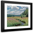 thumbnail image 1 of Stanislav Yulianovich Zhukovsky 15x15 Black Modern Framed Museum Art Print Titled - Summer Meadow, Pobojka, 1 of 5