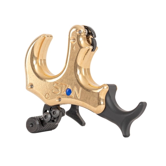 Stanislawski 8476 OnneX Clicker Size Large Gold Finish Archery Release Aid