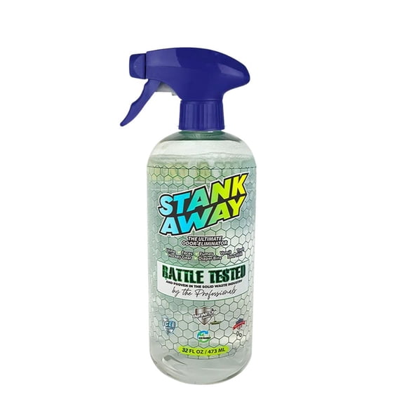 Infinity Shields Stank Away Odor Eliminator Spray, 72 Hour Odor Defense, 32 oz, Ice Shield Scent