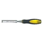 Stanley 16-980 Chisel, 1-1/2 in Tip, 9 in OAL, Carbon Steel Blade, Ergonomic Handle Black/Yellow
