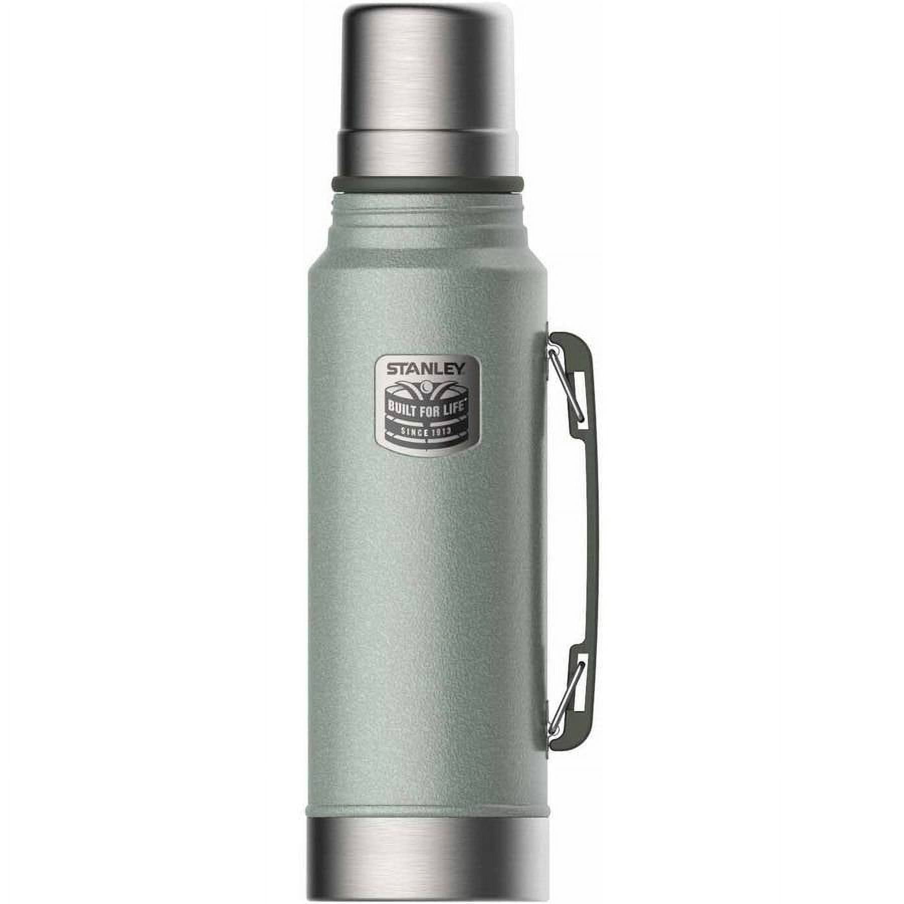 Stanley Thermos Vintage Green 1.1 Quart 1 Liter Vacuum Seal Bottle EN12546-1