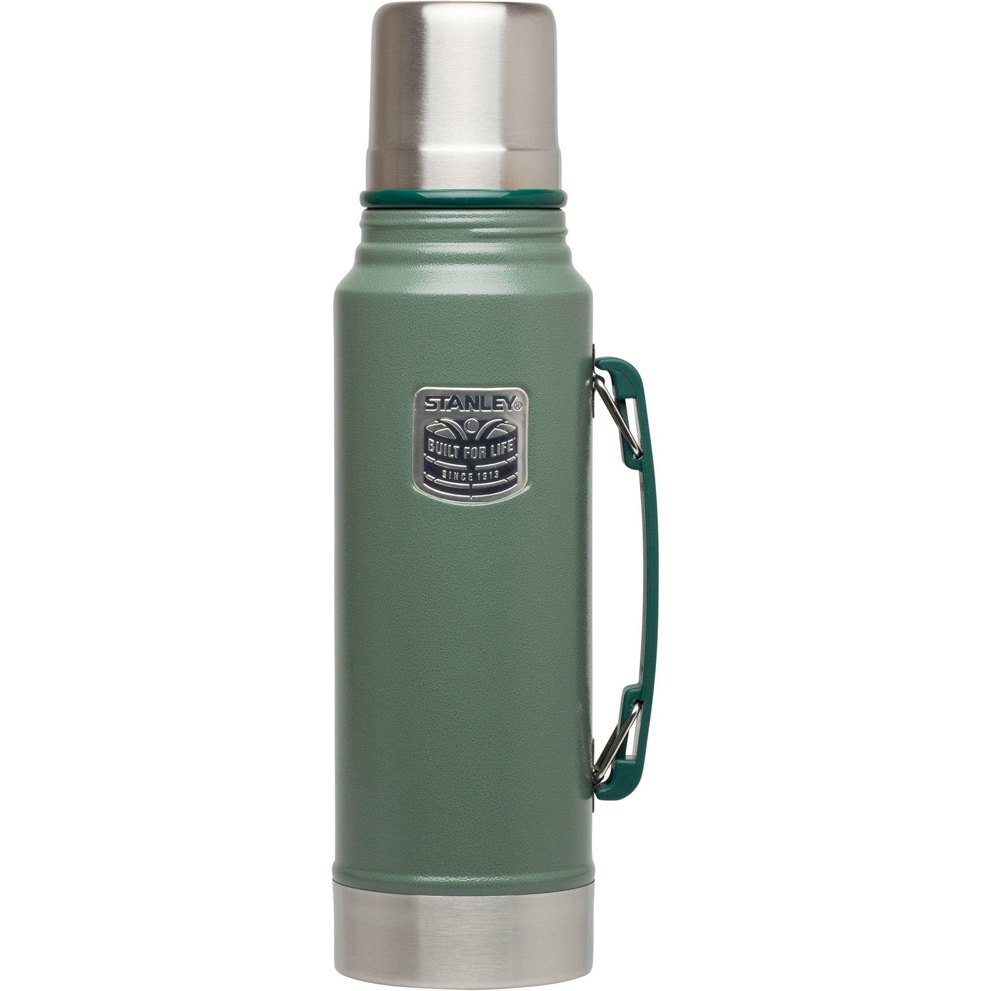 Vintage Classic Vacuum Thermos Bottle Coffee Green Stanley 1.1 QT 1 L  Stainless