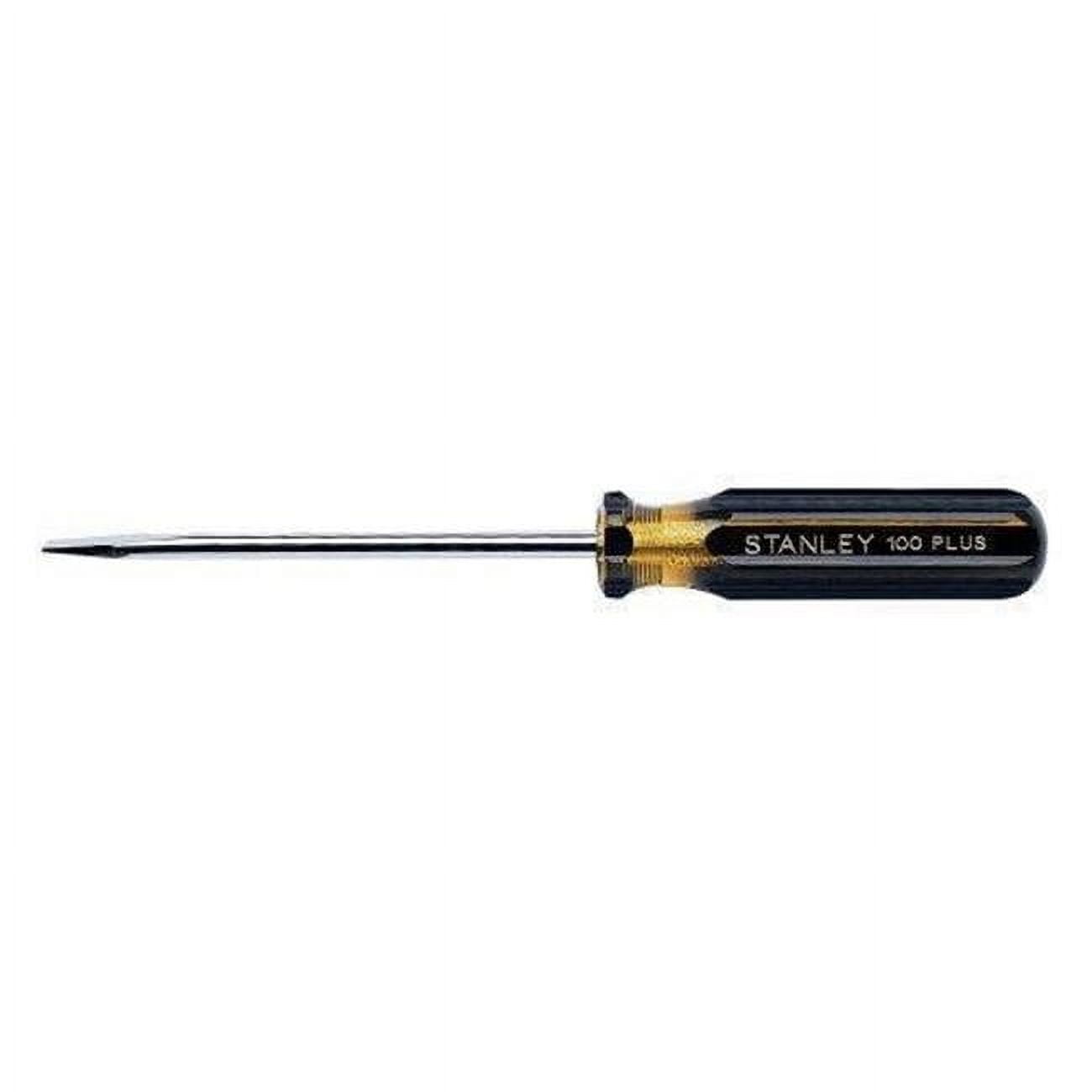 100 Plus Round Blade Standard Tip Screwdrivers, 7/32 in, 6 3/4 in Long