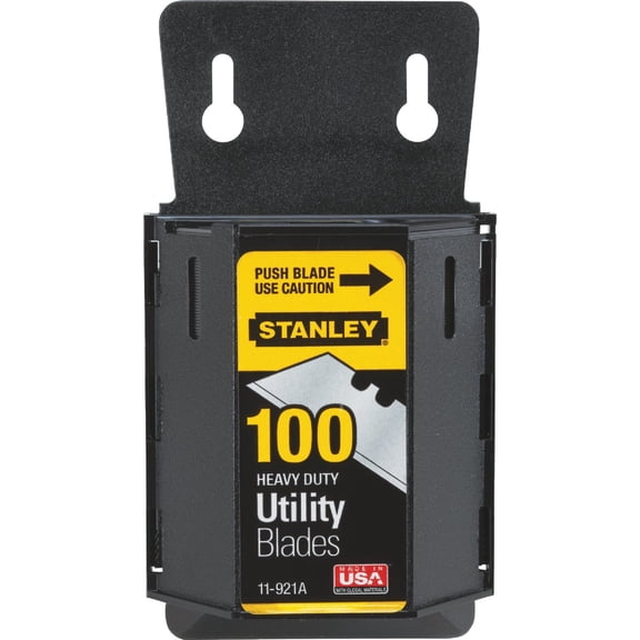 Stanley 11-921A Utility Blades 100/Pkg