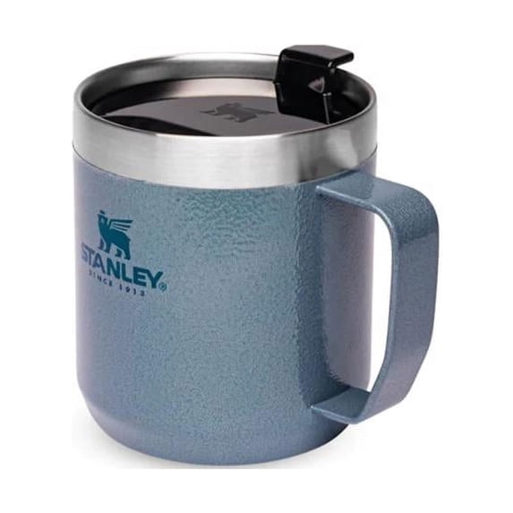 Stanley 12 oz. Classic Legendary Steel Camp Mug - Hammertone Silver