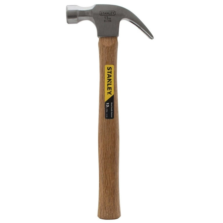 Stanley 10 oz. Hammer with 9-3/4 in. Wood Handle STHT51455 - The Home Depot