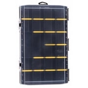 Stanley Black/Yellow Plastic 22-Compartment Tool Organizer