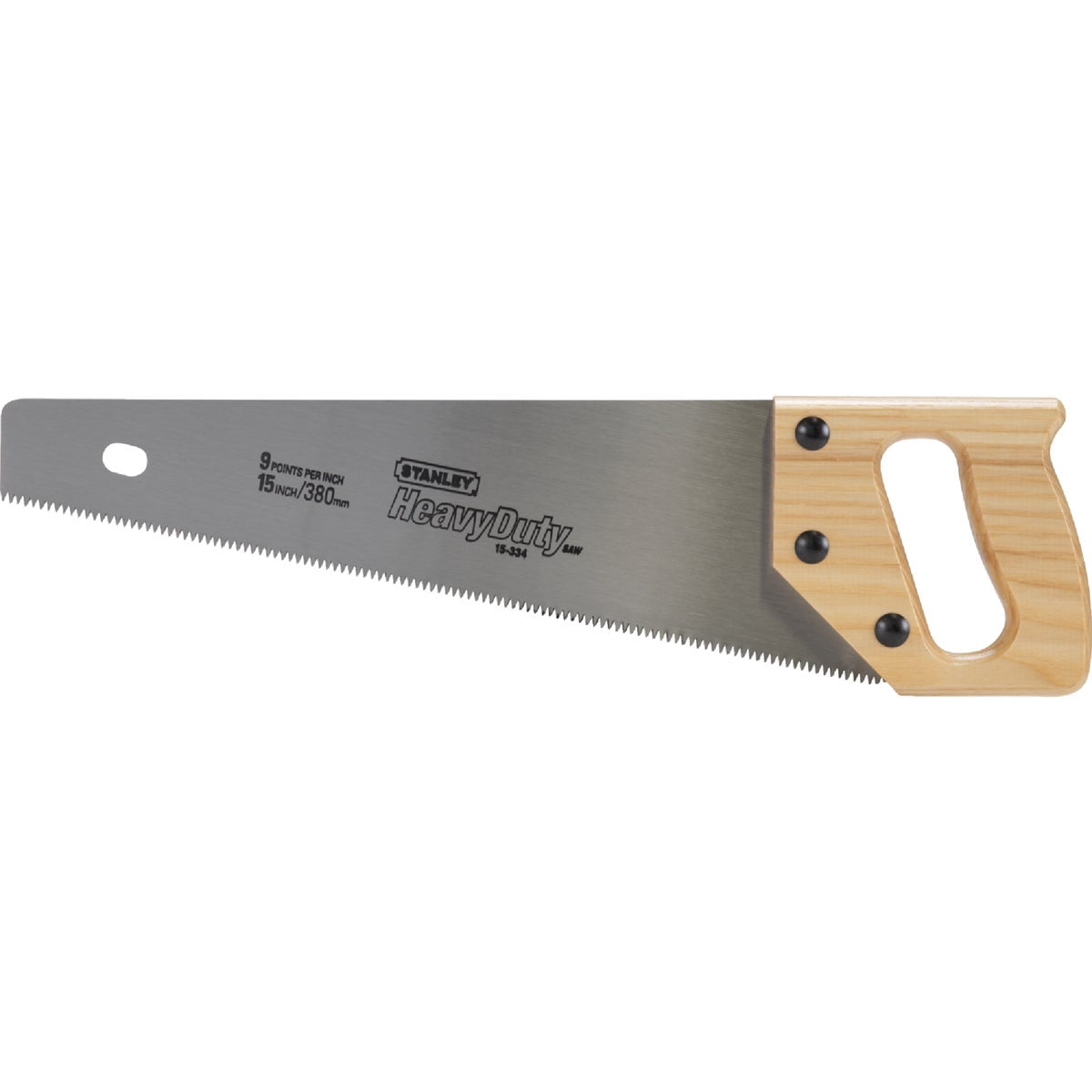 Stanley 15-334 15-Inch Blade Length x 9 Points Per Inch SharpTooth Saw