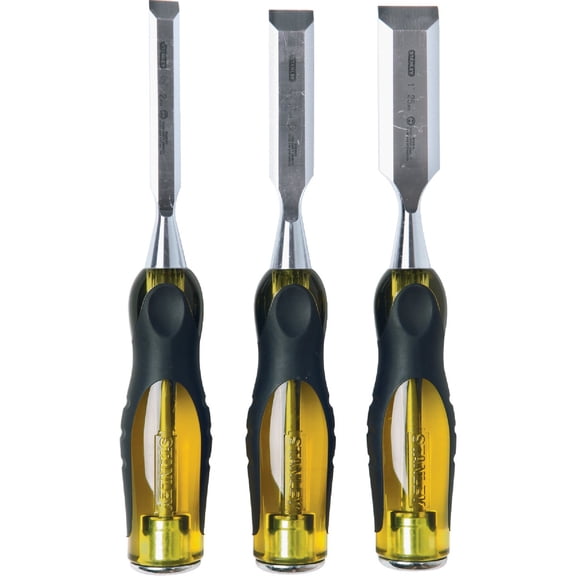 Stanley 16-970 FatMax Short Blade Chisel Set, 3-Piece