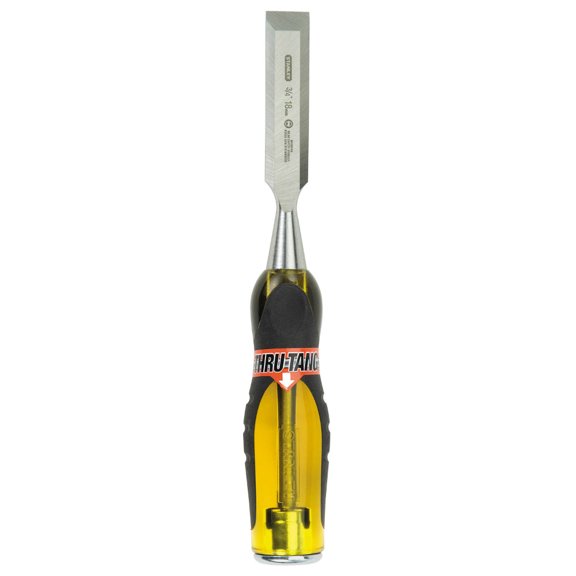 Stanley 16-977 FatMax Thru-Tang Wood Chisel, 3/4", 9" Length, Each