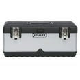 thumbnail image 1 of Stanley 19.6" Metal/Plastic Tool Box 11.5" W x 8.7" H Grey/Black, 1 of 4