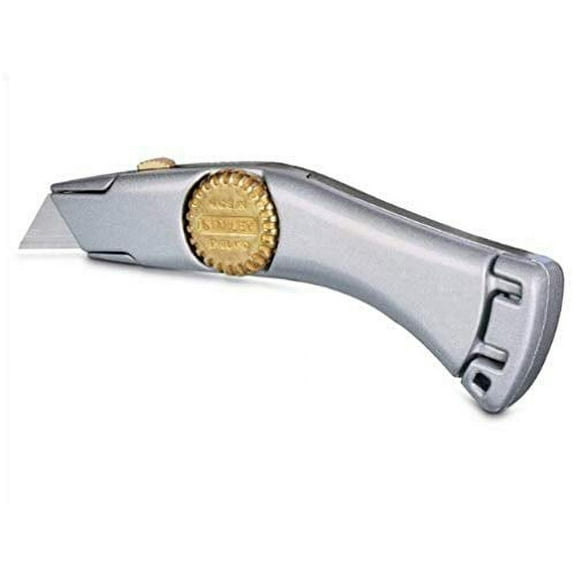 Stanley 2-10-122 Knife"Titan RB" with retractable blade, Silver