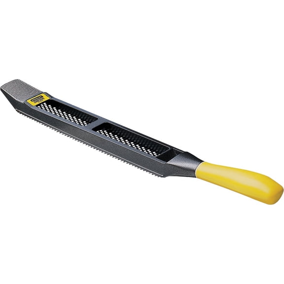 2-pack Stanley 21-295 Surform Flat File With Regular Cut BladeSold By 2 Pack — Heavy-Duty Construction, Professional Use