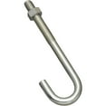 thumbnail image 1 of National Hardware 3/8 In. x 5 In. Zinc J Bolt N232-959 Pack of 10, 1 of 2