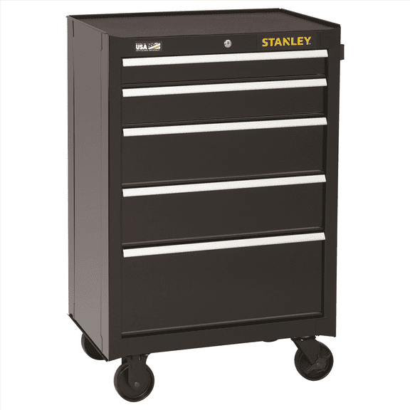 Black & Decker Stanley 5-Drawer Rolling Cabinet, 26.5 in.