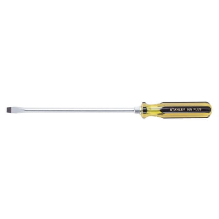 Stanley 3/8 Inch X 10 Inch 100 Plus Standard Screwdriver