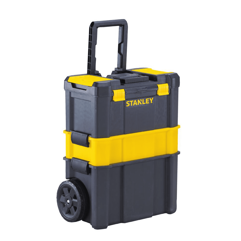 Stanley 3-In-1 Detachable Rolling Mobile Tool Box Lockable 24.78 x