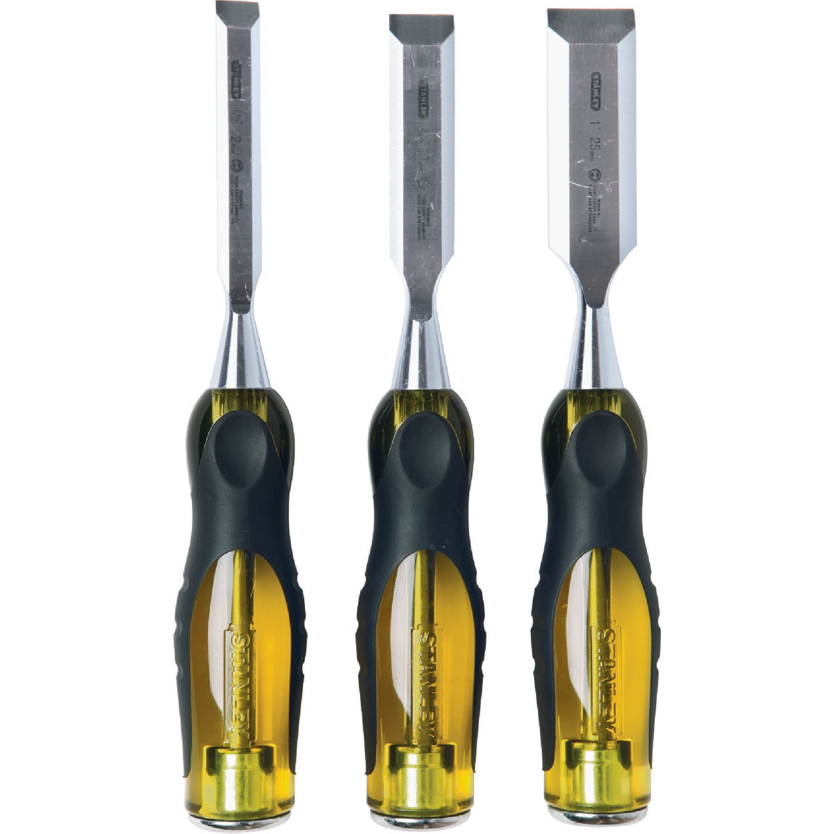 Stanley 3 Piece Fatmax Short Blade Chisel
