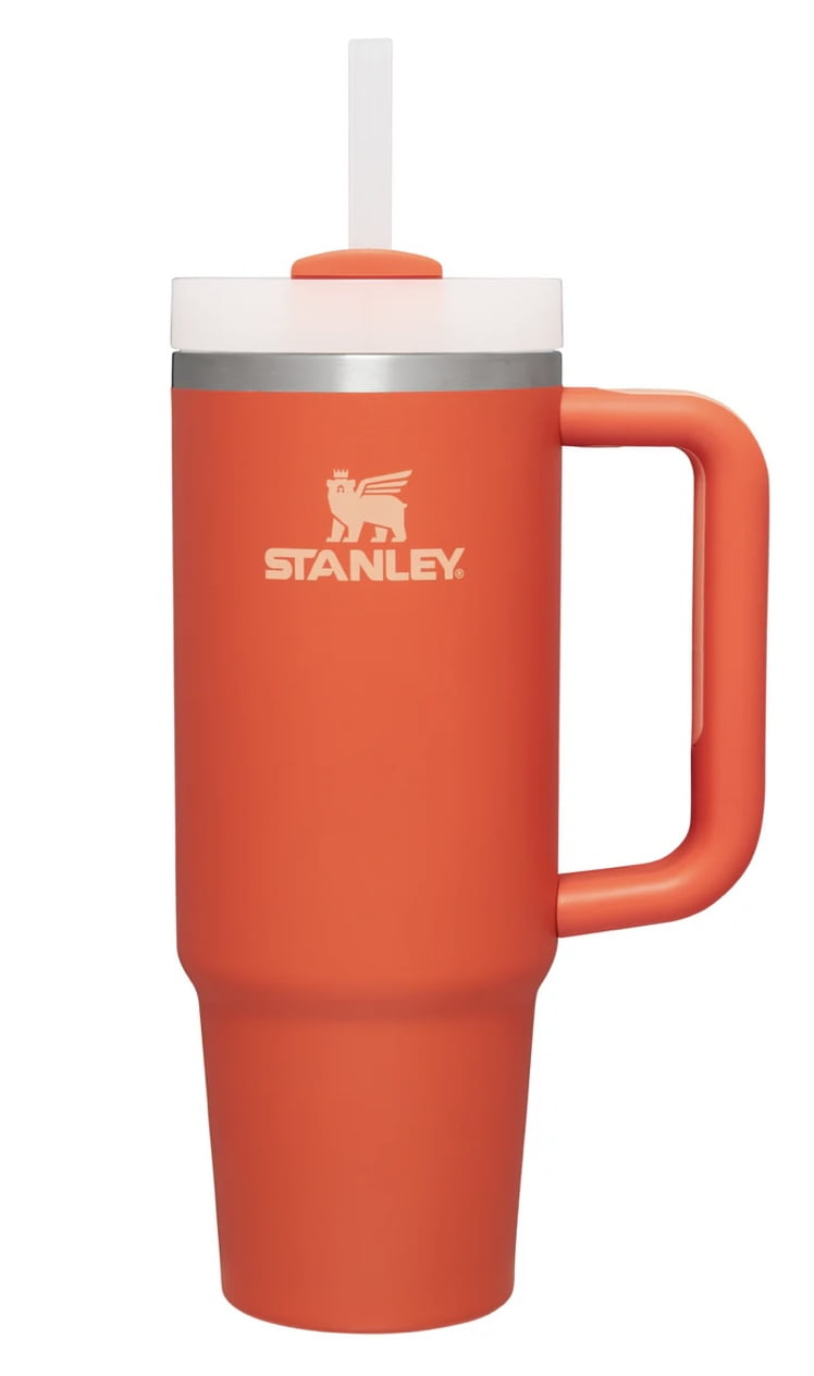 Stanley 30 oz. Quencher H2.0 FlowState Tumbler- Tigerlily 