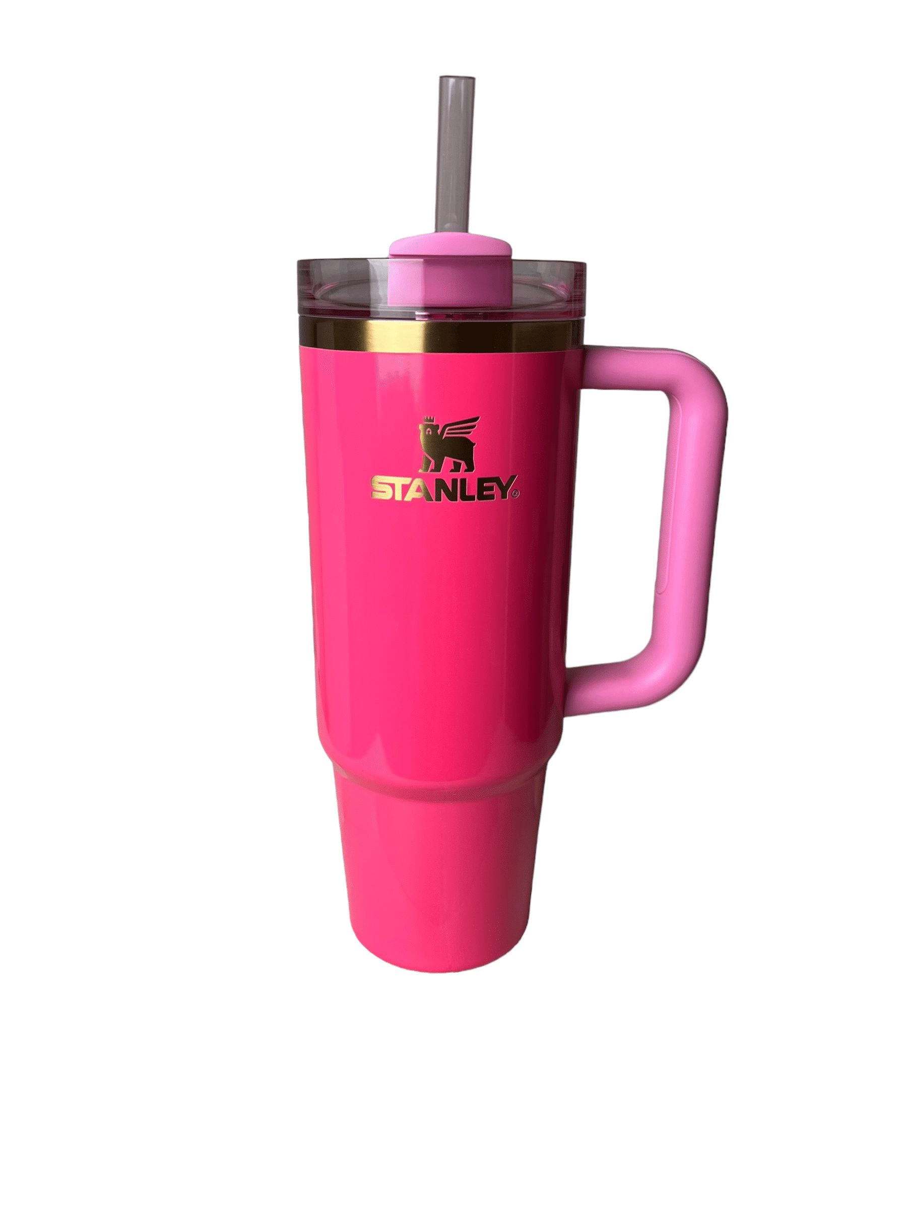 Stanley 30 oz Quencher H2.0 FlowState Tumbler, Pink Parade