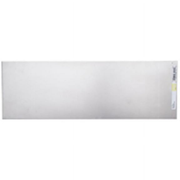 Stanley 301556 Rectangular Metal Sheet, 16 ga T, 18 in L x 6 in W, Welded Steel