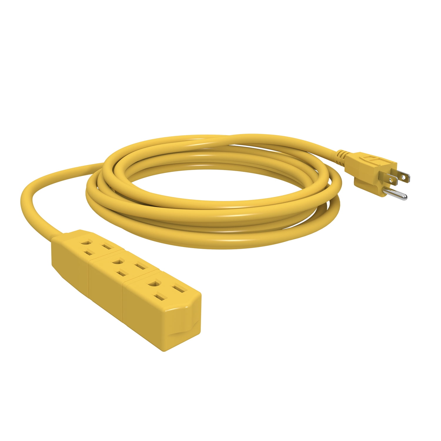STANLEY CordMax Shop 3-Outlet Heavy-Duty Grounded Indoor Extension