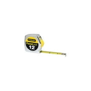 Stanley Tools ABS Tape Measure, Standard, 12 x 1/2 Blade