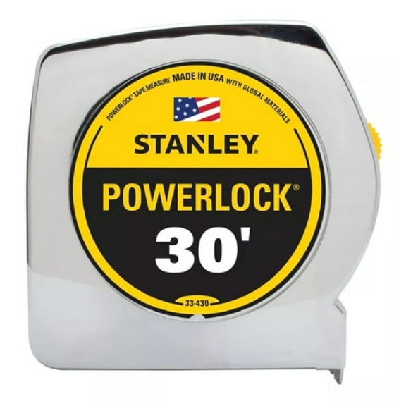Stanley 33-430 Powerlock Tape Measure - 30 ft.