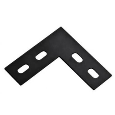 Stanley 351504 Black Corner Brace, 4.5" x 1.5" x 1/8"