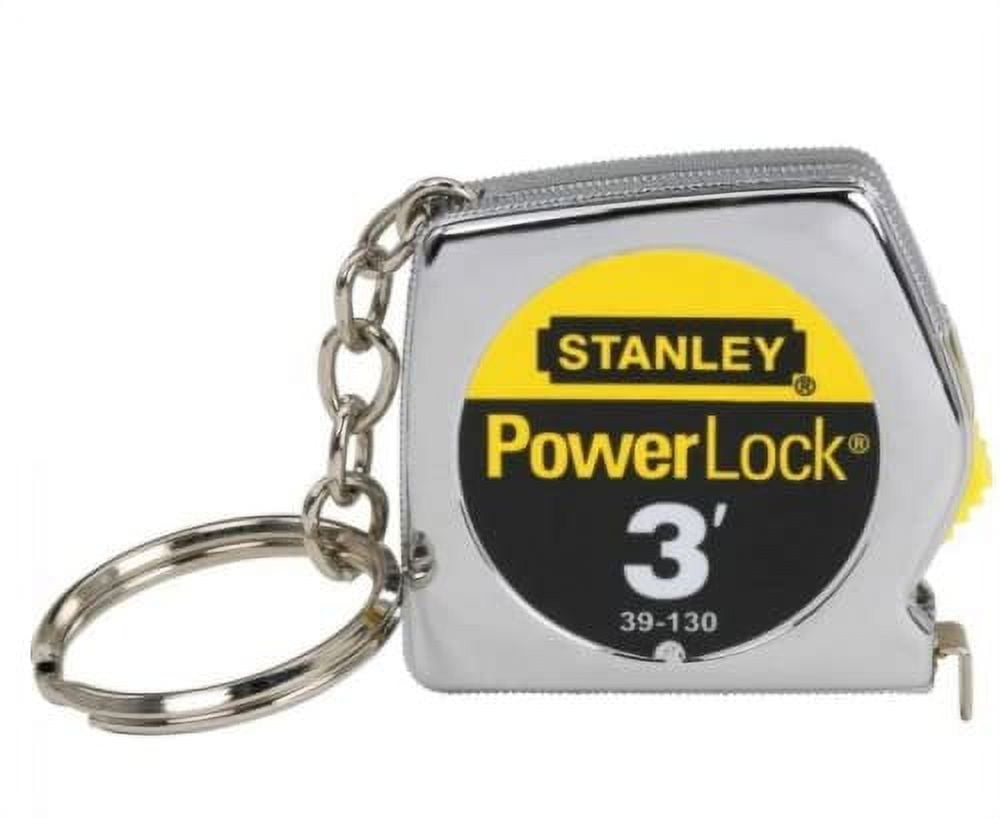 36-pack Stanley Powerlock Keychain Tape Measure - Automatic Steel - 36 Pack, 1/4 In x 3 Ft — Residential Use, Standard Application