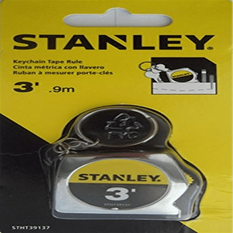 Stanley 3ft Keychain Tape Measure 