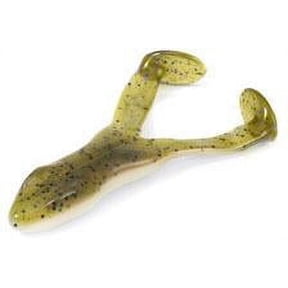 Stanley 4\" Ribbit Rubber Frog Softbait, Watermelon, White5 pack