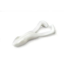 Stanley 4" Ribbit Rubber Frog Softbait, White, 5 pack