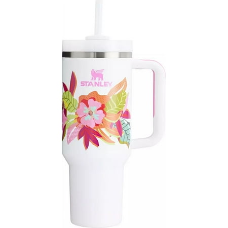 Stanley 40 oz. Quencher H2.0 FlowState Frost Tropic Mother's Day Collection Tumbler