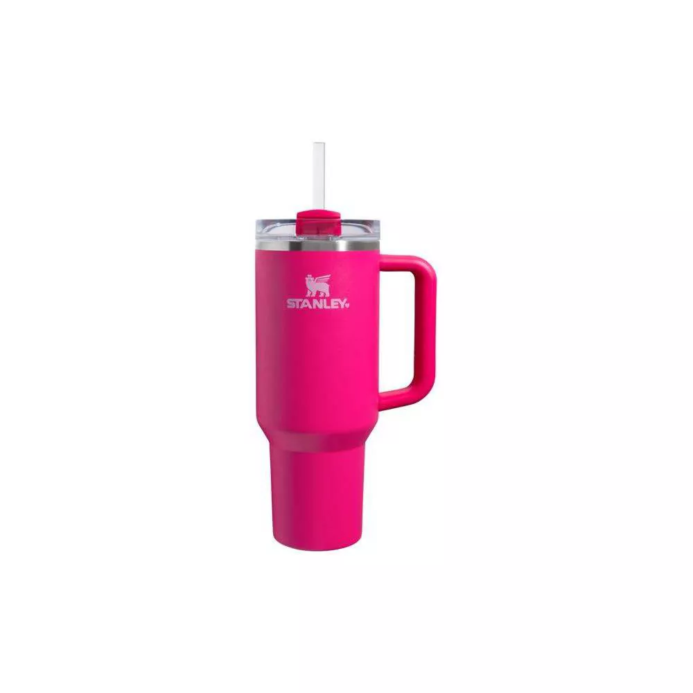 Stanley 40 oz. Quencher H2.0 FlowState Tumbler- Cosmo Pink Valentines  Edition 