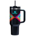 thumbnail image 1 of Stanley Quencher Flowstate 40oz Hyper Geo Stainless Steel Tumbler, 1 of 4