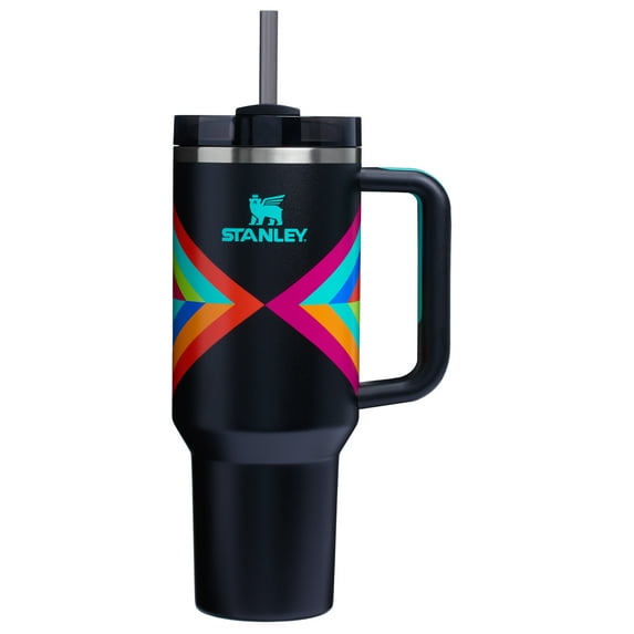 Stanley Quencher Flowstate 40oz Hyper Geo Stainless Steel Tumbler