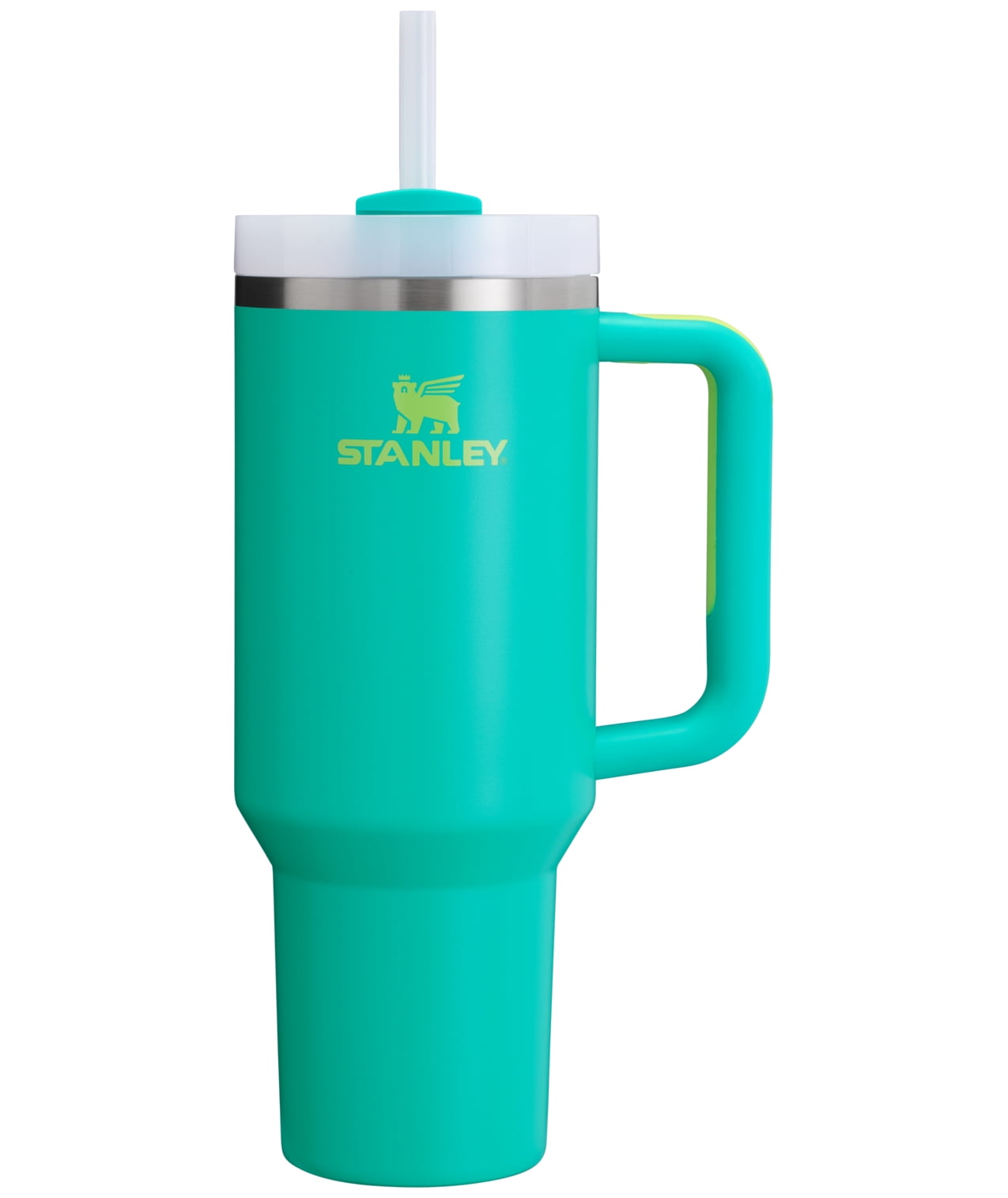Stanley Quencher Flowstate 40oz Stainless Steel Tropical Teal Tumbler