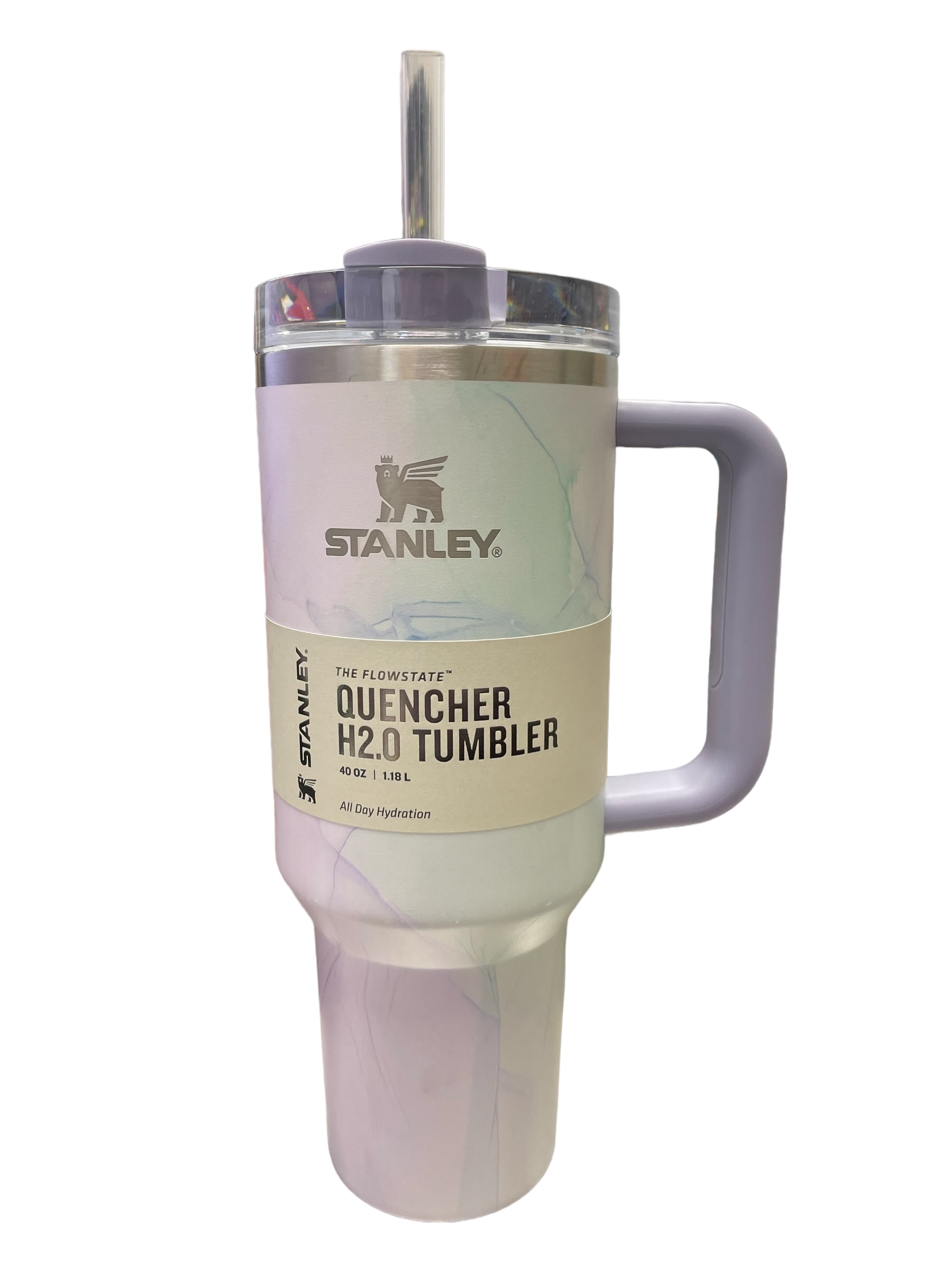 Stanley 40 oz Stainless Steel H2.0 Flowstate Quencher Tumbler - Watercolor  Dusk 