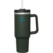 Stanley Quencher H2.0 FlowState Stainless Steel Vacuum Insulated Tumbler with Lid and Straw for Water, Iced Tea or Coffee 40 oz Fog